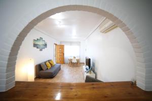 Część wypoczynkowa w obiekcie Casa de playa, cerca de todo