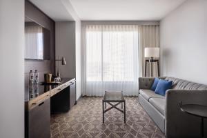 Posezení v ubytování Hotel Van Zandt