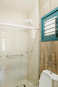Ett badrum på Villa Nova Holanda