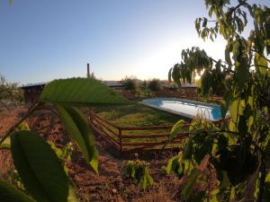A piscina em ou perto de Cabaña Refugio Magenta