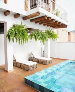 Swimmingpoolen hos eller tæt på casa colonial