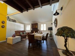 Posezení v ubytování Casa di Adelaide