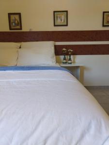 Ένα ή περισσότερα κρεβάτια σε δωμάτιο στο Hotel Minastur