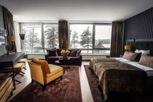 Posezení v ubytování Rømskog Spa & Resort - Unike Hoteller