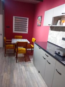 A cozinha ou cozinha compacta de Sanjalica Zasavica