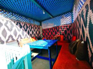Istumisnurk majutusasutuses Chez Aimad