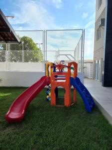 Vaikų žaidimų erdvė apgyvendinimo įstaigoje Aconhegante Studio Alto padrão com WIFI
