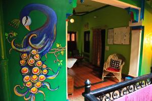 Posezení v ubytování Ram Bhawan Residency