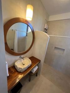 Kylpyhuone majoituspaikassa Casa Nuup Holbox