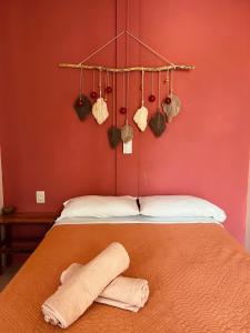 Katil atau katil-katil dalam bilik di Coco Viejo Posada