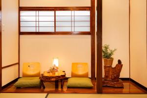 Posezení v ubytování TOKYO HOSHI VILLIA-Private Villa in Tokyo ideal for groups and families