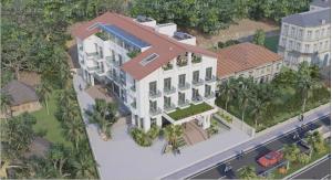 Budova, kde se hotel nachází