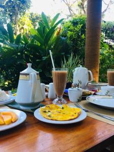 Možnosti snídaně pro hosty v ubytování Green Mountain Villa