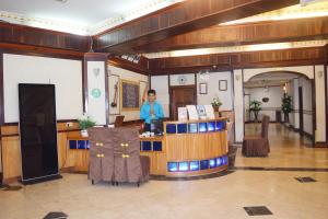 Vstupní hala nebo recepce v ubytování Dansavanh Vientiane Hotel