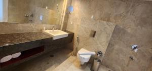 Temple Tree Hotel Shirdi的一间浴室