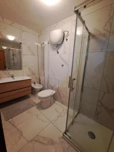 Koupelna v ubytování Carmela e Gennaro casa vacanze