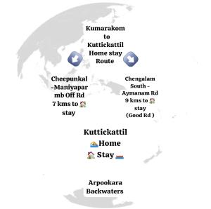 Fotografie z fotogalerie ubytování Kuttickattil Pool Home Stay Kumarakom v destinaci Kumarakom