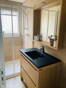 Kúpeľňa v ubytovaní Charmante maison familiale entre mer et forêt