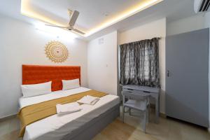 Ένα ή περισσότερα κρεβάτια σε δωμάτιο στο Bonne Chance Heritage Residence