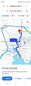 サンペドロ・デ・マコリスにあるSUISSE . CH APPARTEMENTの交差点の概要位置を示す地図