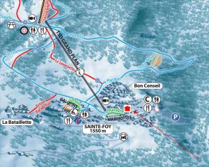 圣福瓦-塔朗泰斯Chalet Mélèze skis aux pieds Alpes, Sainte-Foy station 1550的相册照片