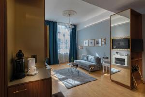 Posezení v ubytování Hotel Kleiner Riesen