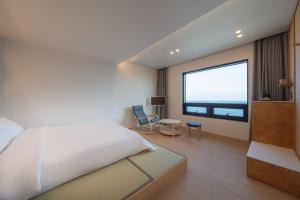 Posezení v ubytování Hotel 701 Gyeongju