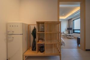 TV a/nebo společenská místnost v ubytování Hotel 701 Gyeongju