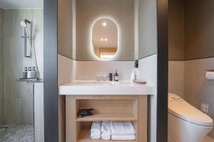Koupelna v ubytování Hotel 701 Gyeongju