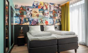Postel nebo postele na pokoji v ubytování Thon Hotel Snø