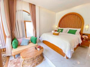 Postel nebo postele na pokoji v ubytování Pangthara65 ปางธารา ณ ปางไฮ เชียงใหม่