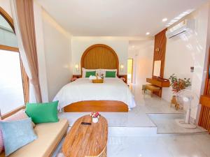 Postel nebo postele na pokoji v ubytování Pangthara65 ปางธารา ณ ปางไฮ เชียงใหม่