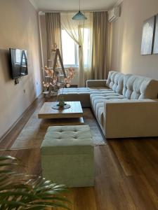 TV a/nebo společenská místnost v ubytování Apartman Teodora