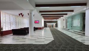 TV a/nebo společenská místnost v ubytování Hotel Padis