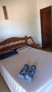 Cama o camas de una habitación en Pousada Flanboyan