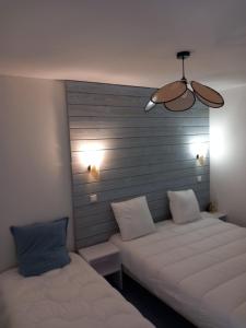 Ένα ή περισσότερα κρεβάτια σε δωμάτιο στο La Campana 107