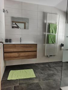 Koupelna v ubytování Stefflgut Appartements