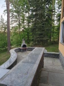 Vonkajšia záhrada v ubytovaní Vilas & Wellness Resort Orlík