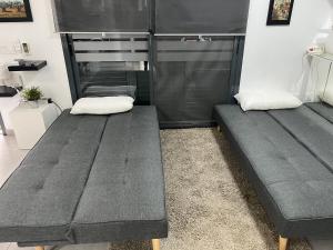 Posedenie v ubytovaní PLAYA ALMARDA,PISCINA,2 TERRAZAS,WIFI,PARKING,BBQ,TRANQUILo