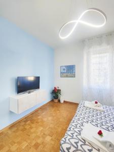 Postel nebo postele na pokoji v ubytování Florence Harmony