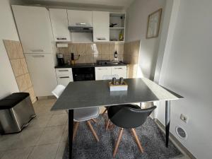 Ett kök eller pentry på Coy Apartments Vienna #3