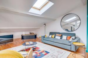 Część wypoczynkowa w obiekcie Bel appartement Bordeaux centre Pey Berland
