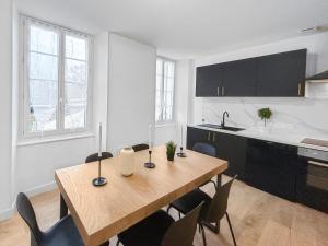 Η κουζίνα ή μικρή κουζίνα στο Le Loft de Saintonge