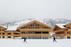 Ferienlenk Mountain Village semasa musim sejuk