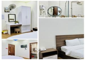Letto o letti in una camera di Hotel Duy Dũng - Đà Lạt