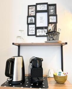Kaffee-/Teezubehör in der Unterkunft AhrPart Hotel Central