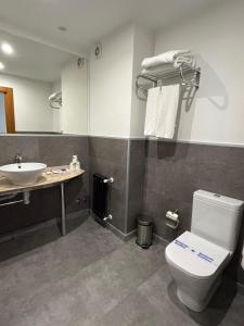 Koupelna v ubytování Hotel Gran Regente