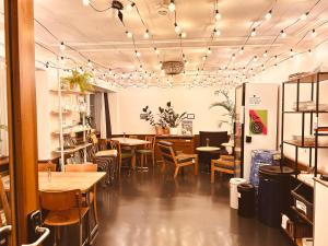 Setusvæði á Pop Up Hotel Krone Zürich