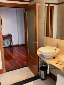 Koupelna v ubytování Hotel Gran Regente