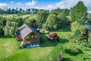 Zahrada ubytování B&B Puerto Varas Playa Venado